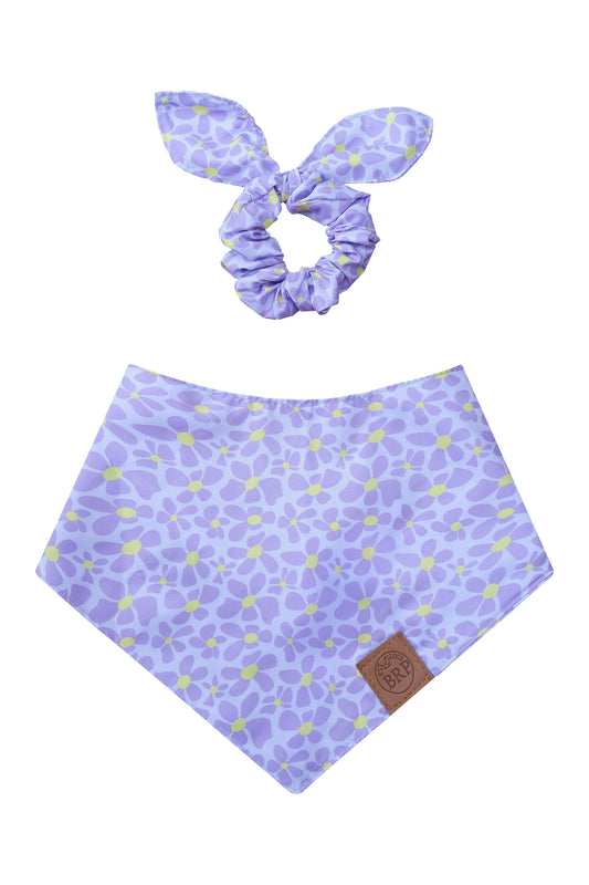 Lilac Pet Bandana
