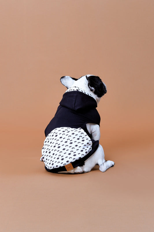 Black ‘Little Eyes’ Hoodie