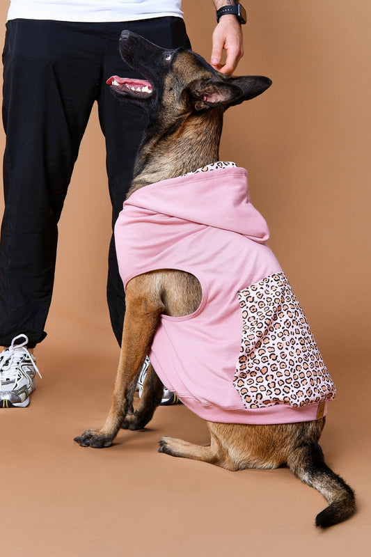 Rosa Animal Print Turtleneck