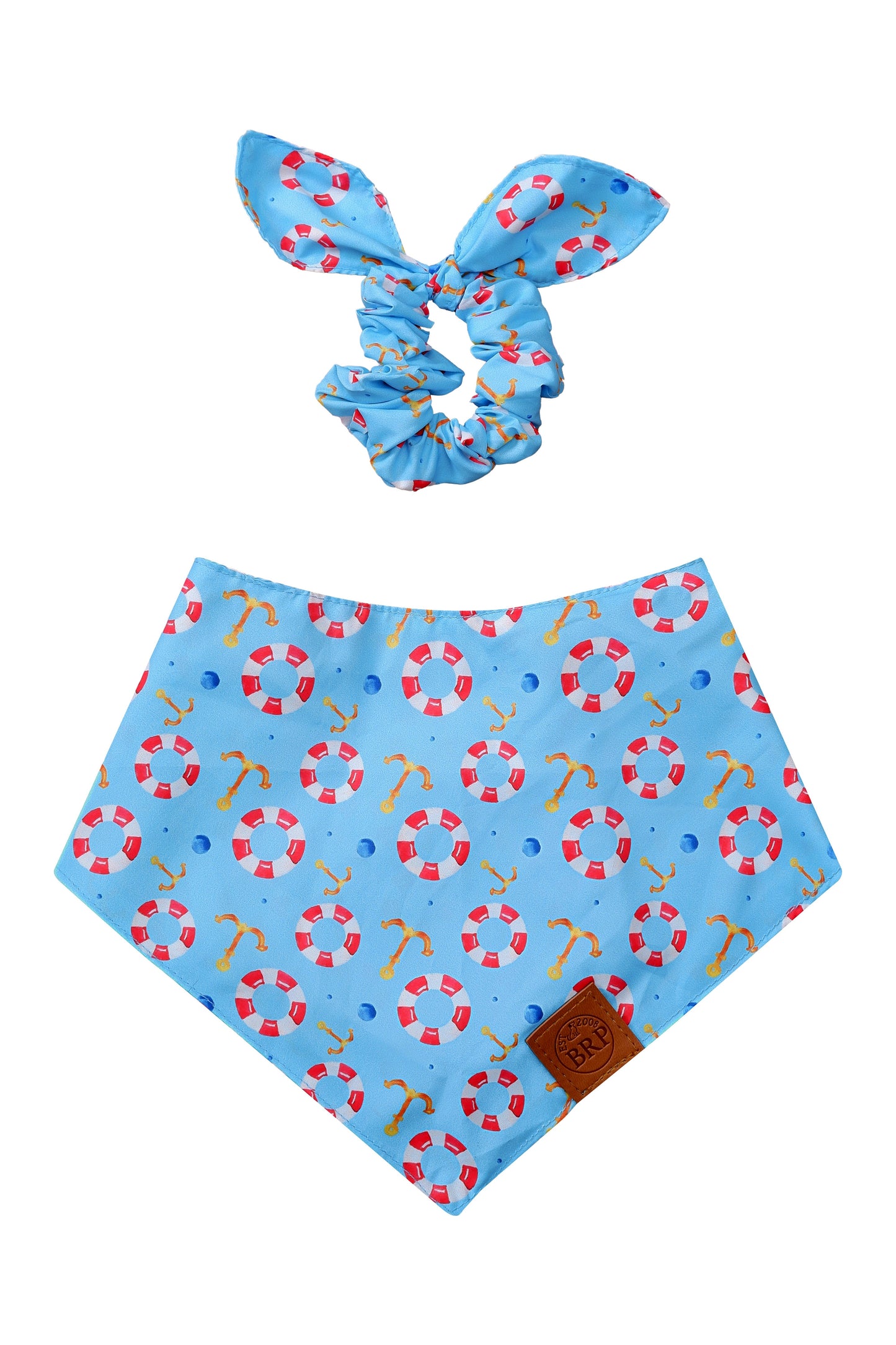Light Blue Pet Bandana